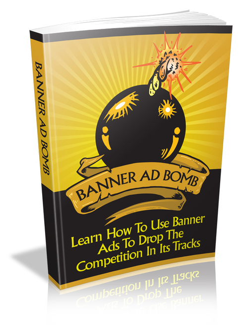 Product picture Banner Ad Bomb - Ebook PLR and Sales Page